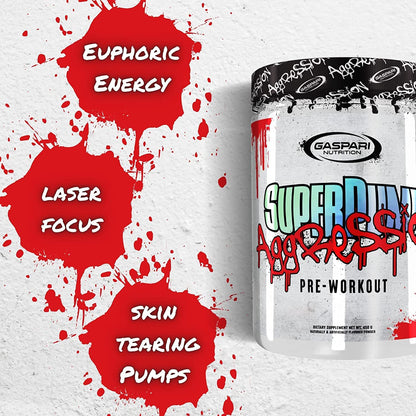 Gaspari Nutrition SuperPump Aggression Pre-Workout: Energy, Focus, Endurance and Recovery