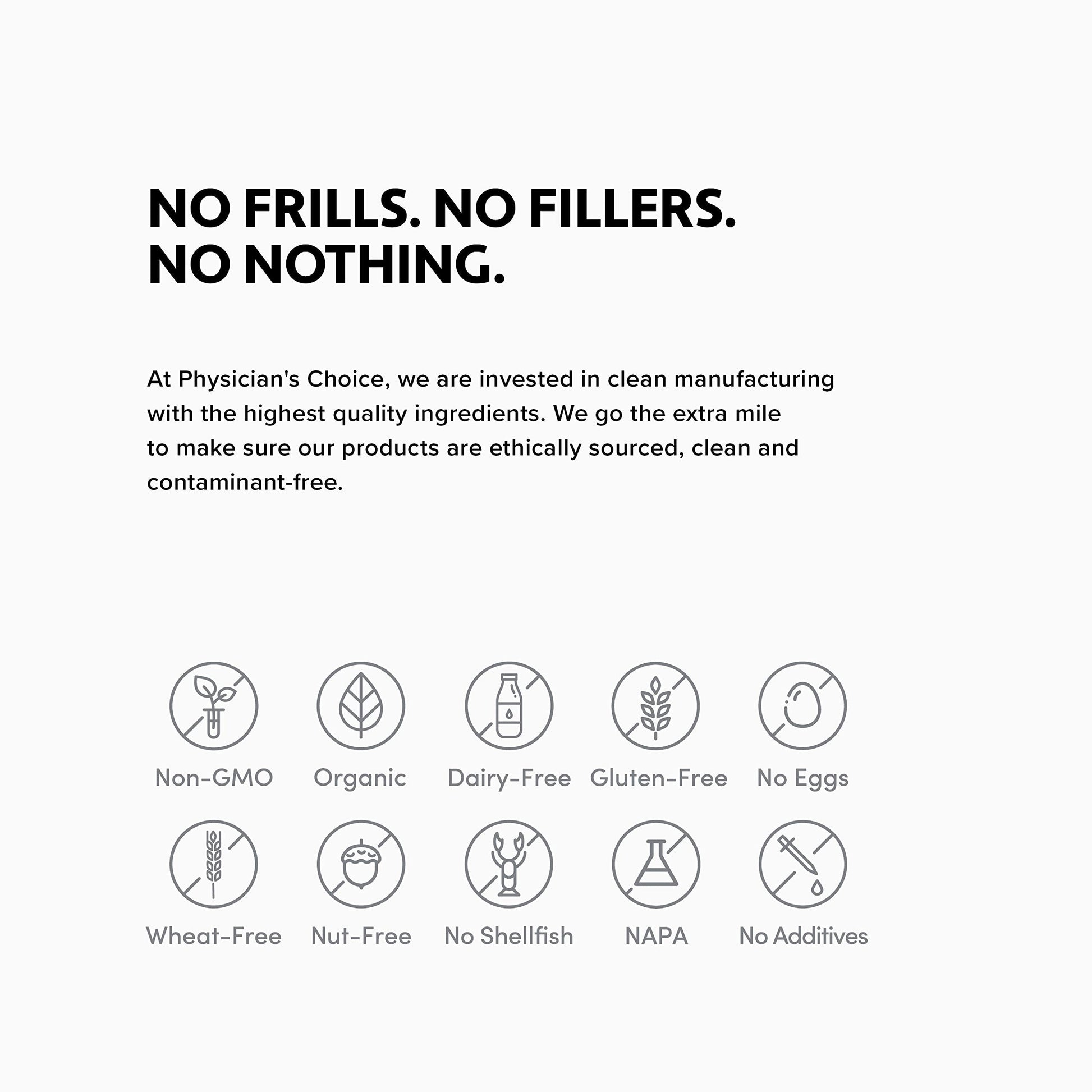 Physician's CHOICE Ashwagandha Supplement - 1950mg of Bioavailable Organic Ashwagan Physician's CHOICE