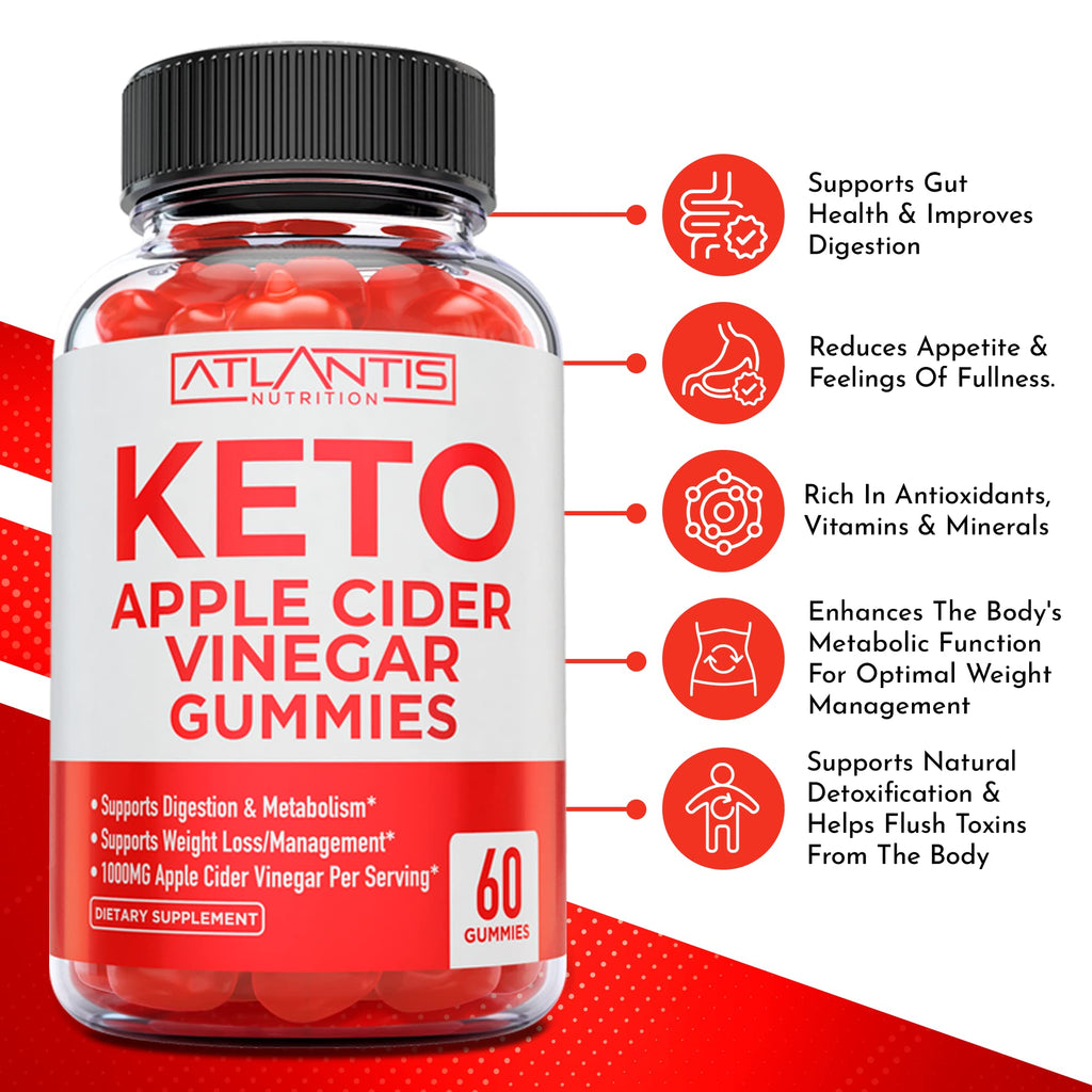 Keto ACV Gummies for Weight Loss - Apple Cider Vinegar Keto ACV Gummies Formulated