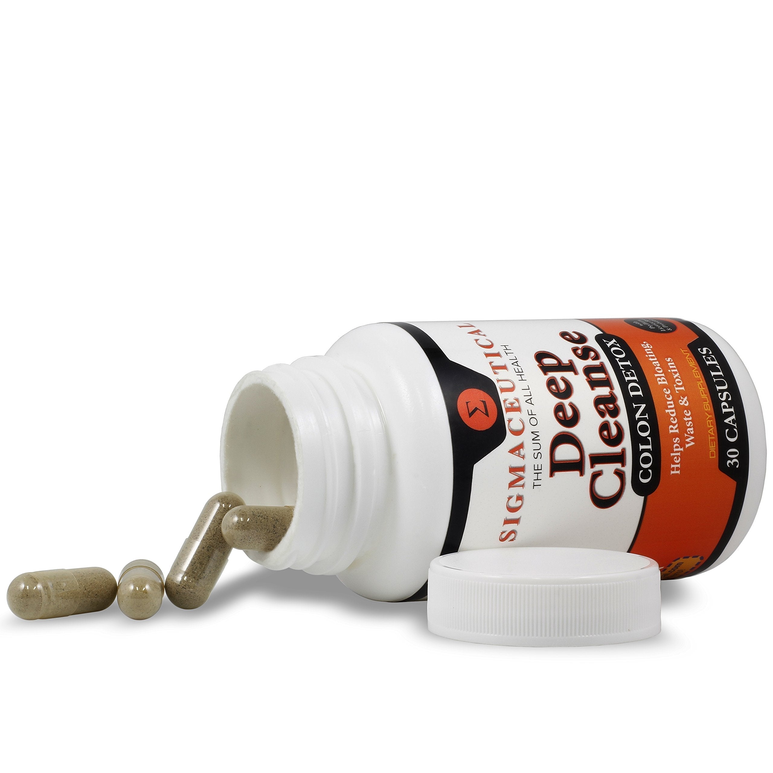 Sigmaceutical 1 Day Colon Cleanse - Detox Cleanse - Bowel Cleanse & Laxative - Bowel Detox Sigmaceutical