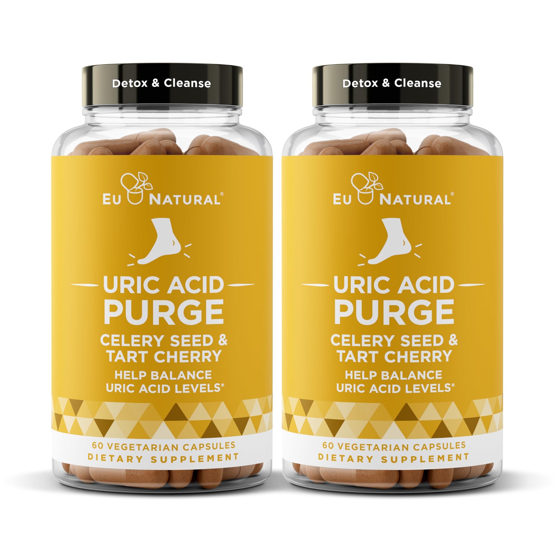 Purge! Uric Acid Flush – Eat & Drink What You Want – Detox and Cleanse with Celery Seed Extract