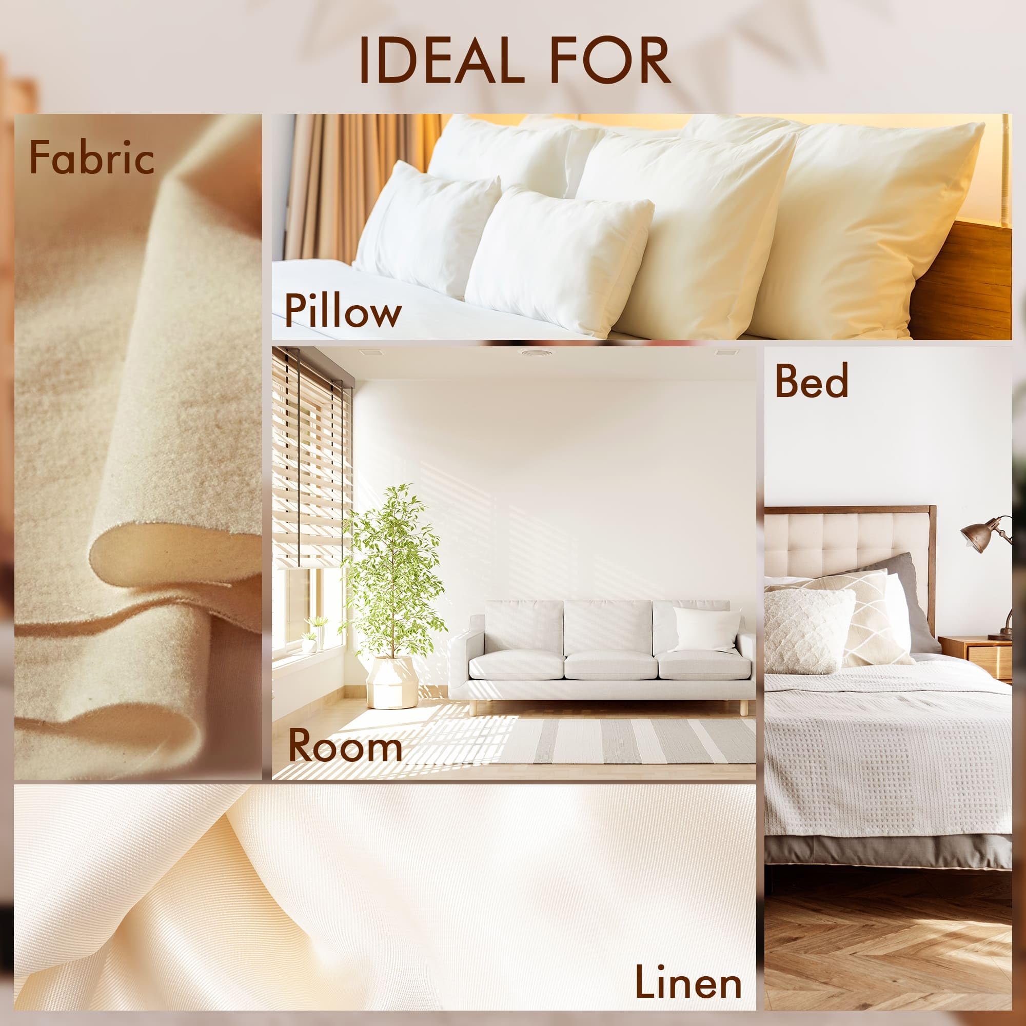 Majestic Pure Linen Spray | All Natural Fragrance | Spray for Pillows, Bedding, Sheets, Clothing