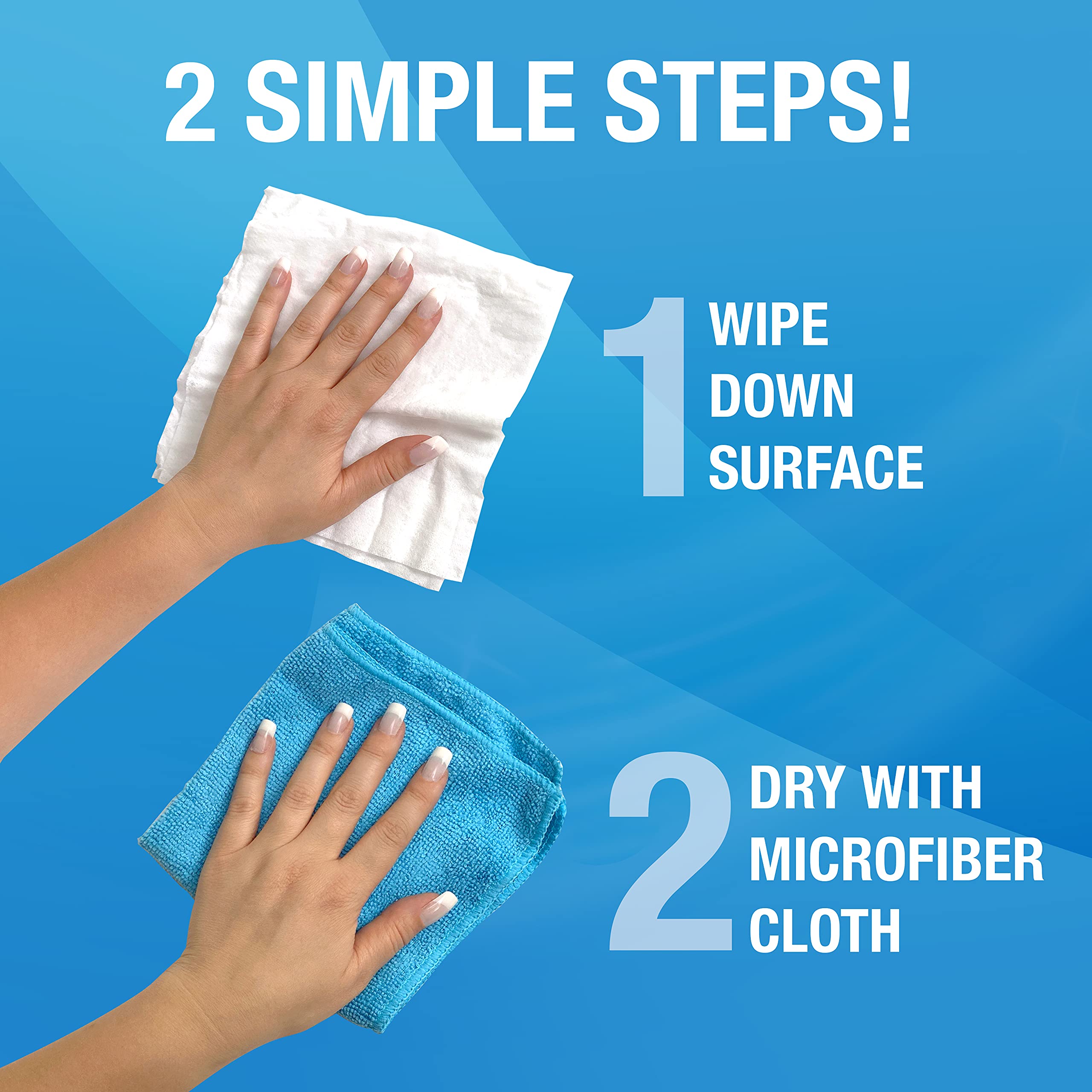 MiracleWipes for Electronics Cleaning - Screen Wipes Designed for TV, Phones, Monitors Miracle Brands