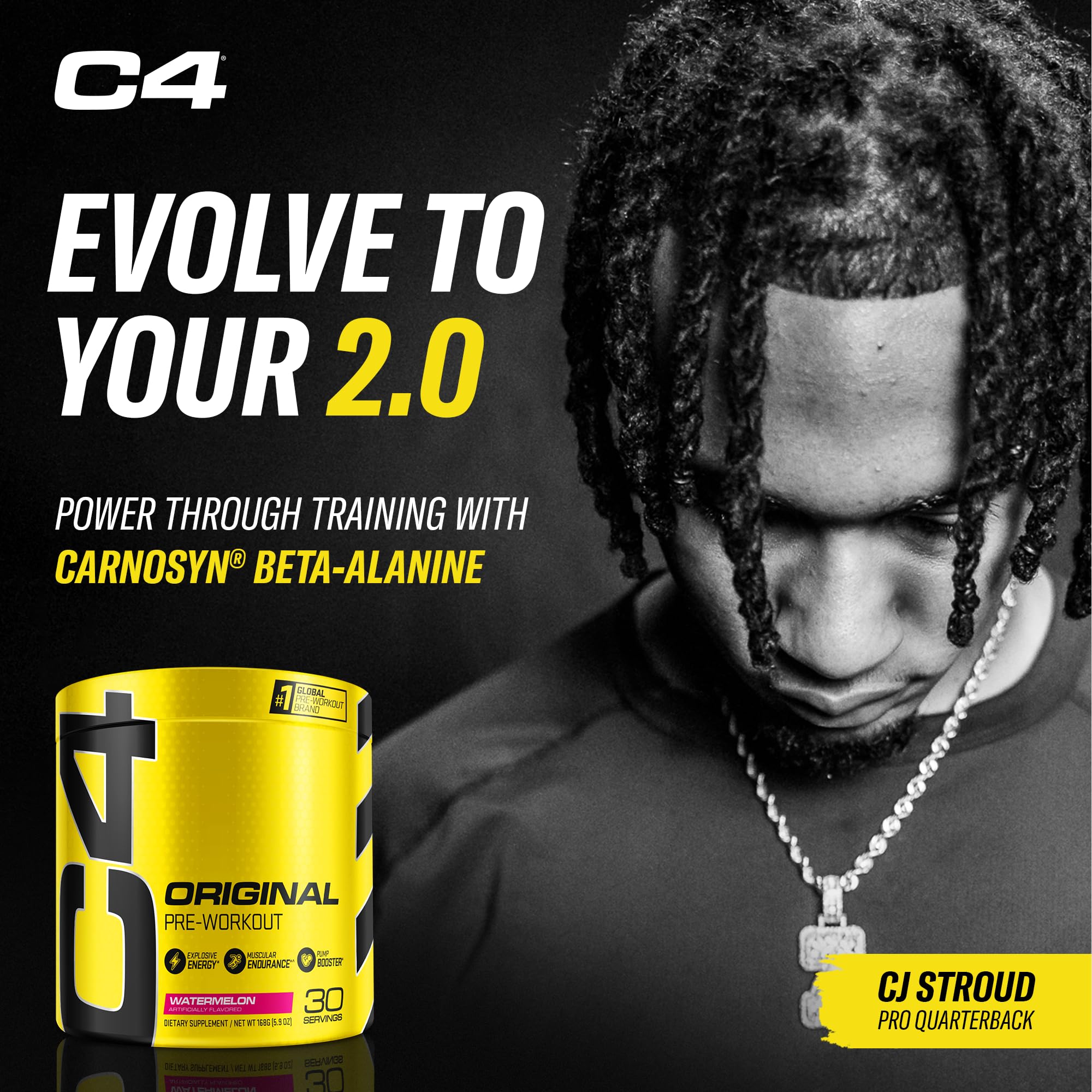 Cellucor C4 Original Pre Workout Powder Watermelon Sugar Free Preworkout Energy Cellucor