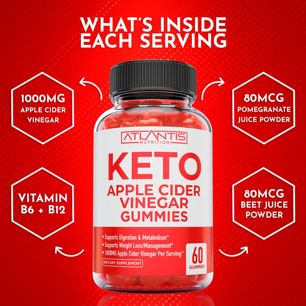Keto ACV Gummies for Weight Loss - Apple Cider Vinegar Keto ACV Gummies Formulated