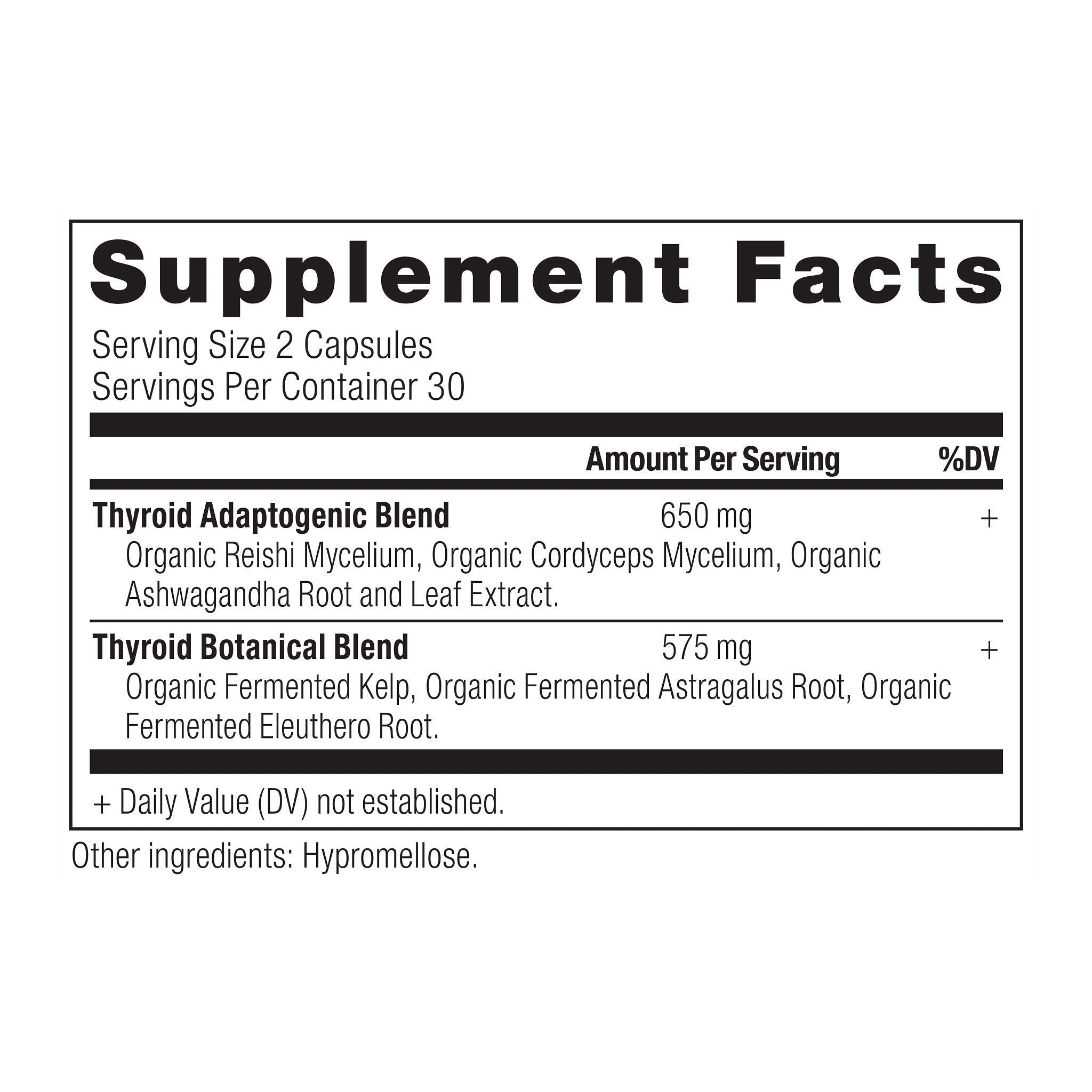 Ancient Nutrition Thyroid Support Supplement with Ashwaghanda, Thyroid Capsules Ancient Nutrition