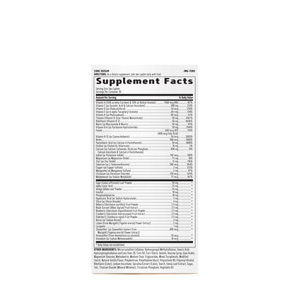 GNC Women's Multivitamin 50 Plus |Supports Bone, Eye, Memory, Brain and Skin Health