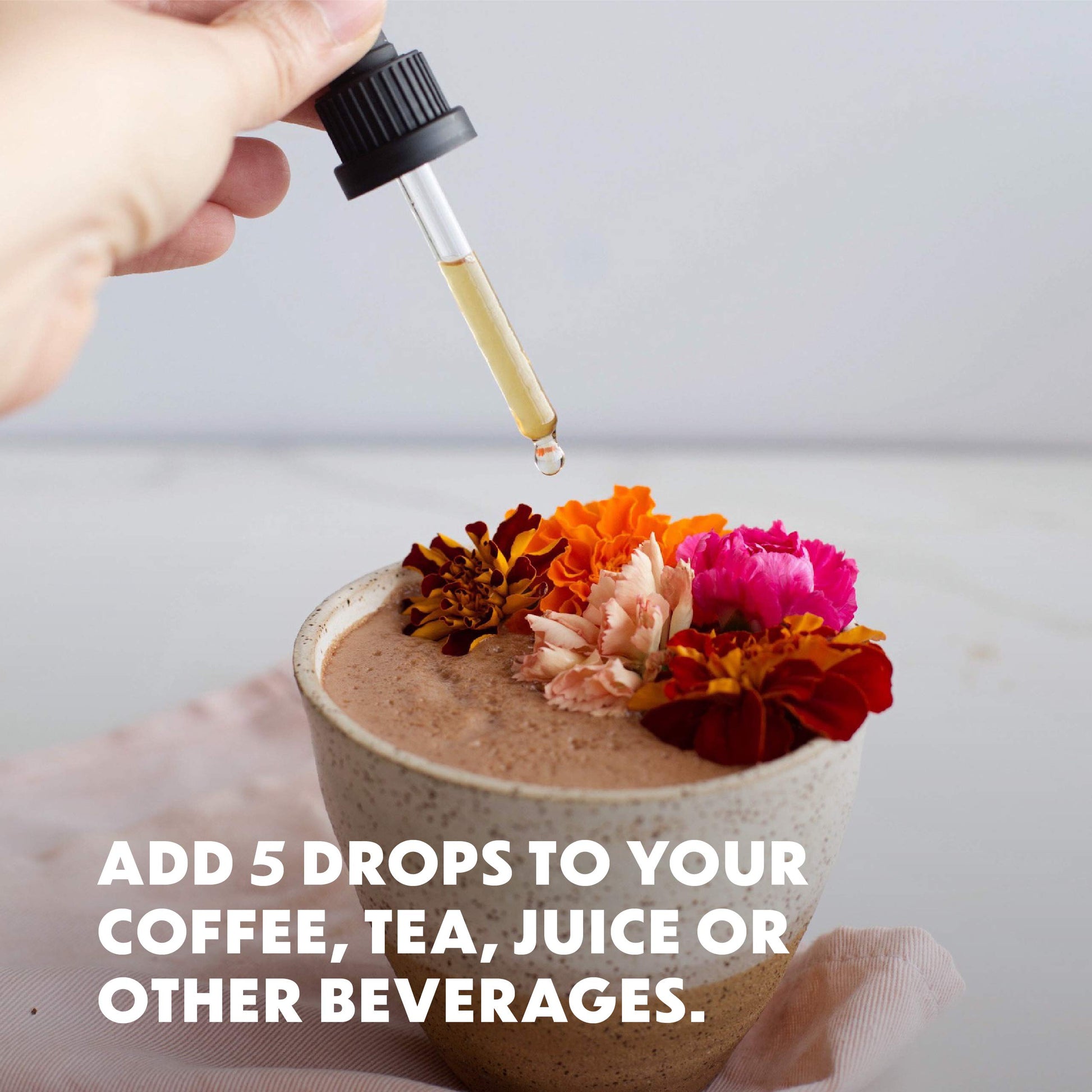 LOTUSWEI Inspired Action Flower Essence Elixir – Enhance Focus, Concentration, Mental Clarity & Creativity – Flower Remedy Supplement LOTUSWEI