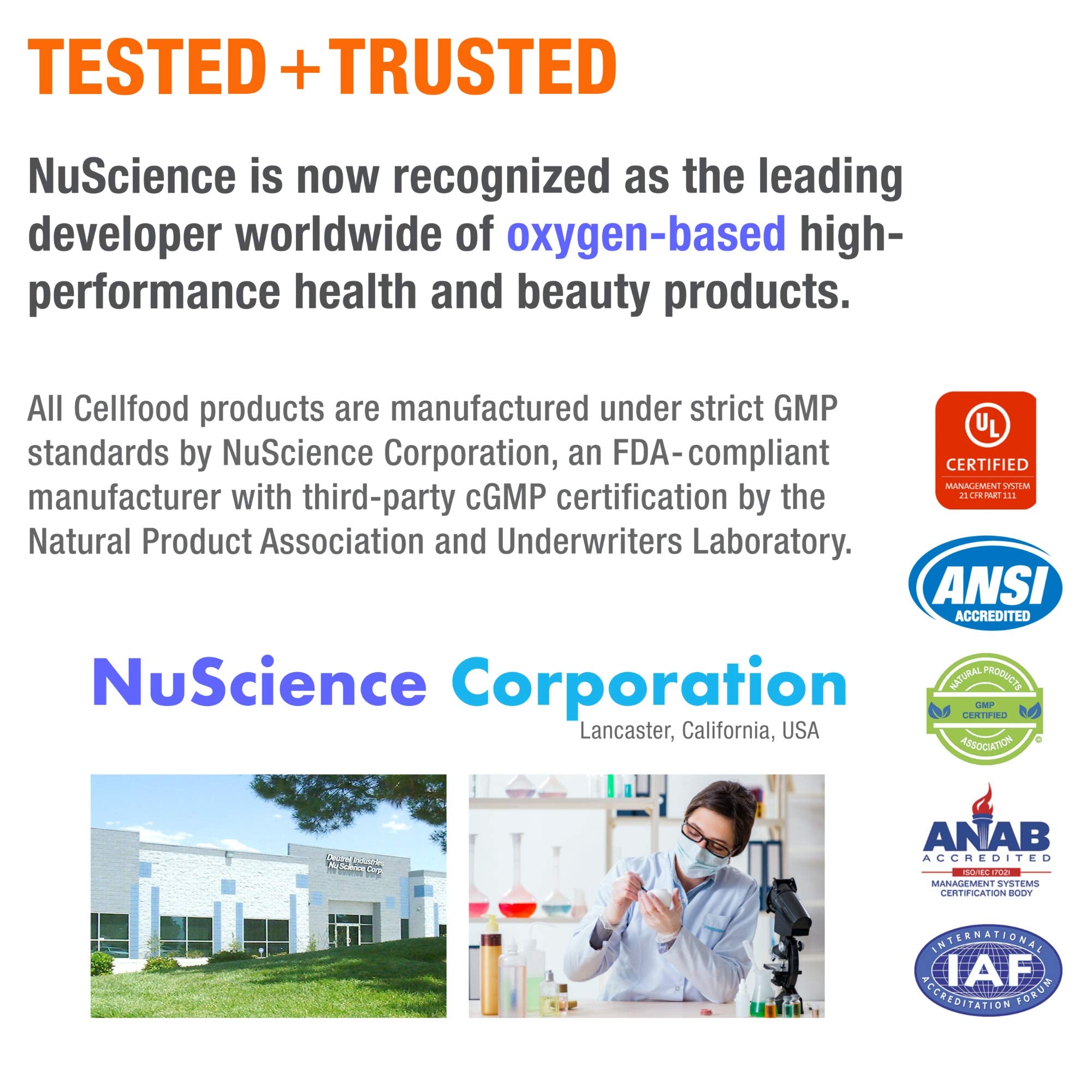 Cellfood Essential Silica Anti-Aging Formula, 4 fl oz - Supports Healthy Bones, Joints, Hair Cellfood