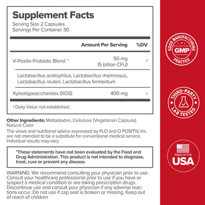 URO Vaginal Probiotics for Women pH Balance with Prebiotics & Lactobacillus Probiotic Blend