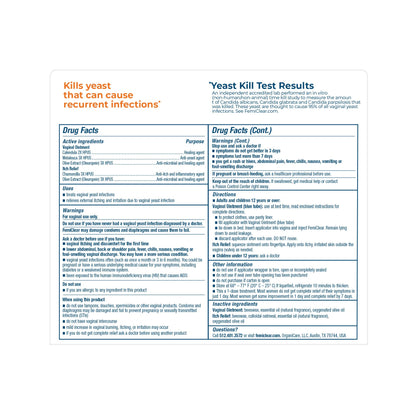 FemiClear 1-Day Dose Yeast Infection | Yeast Infection Relief | Homeopathic Solution
