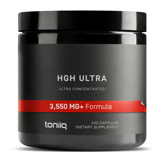 HGH Supplements for Men & Women (240 Count) 3,550mg+ Support Muscle Growth 