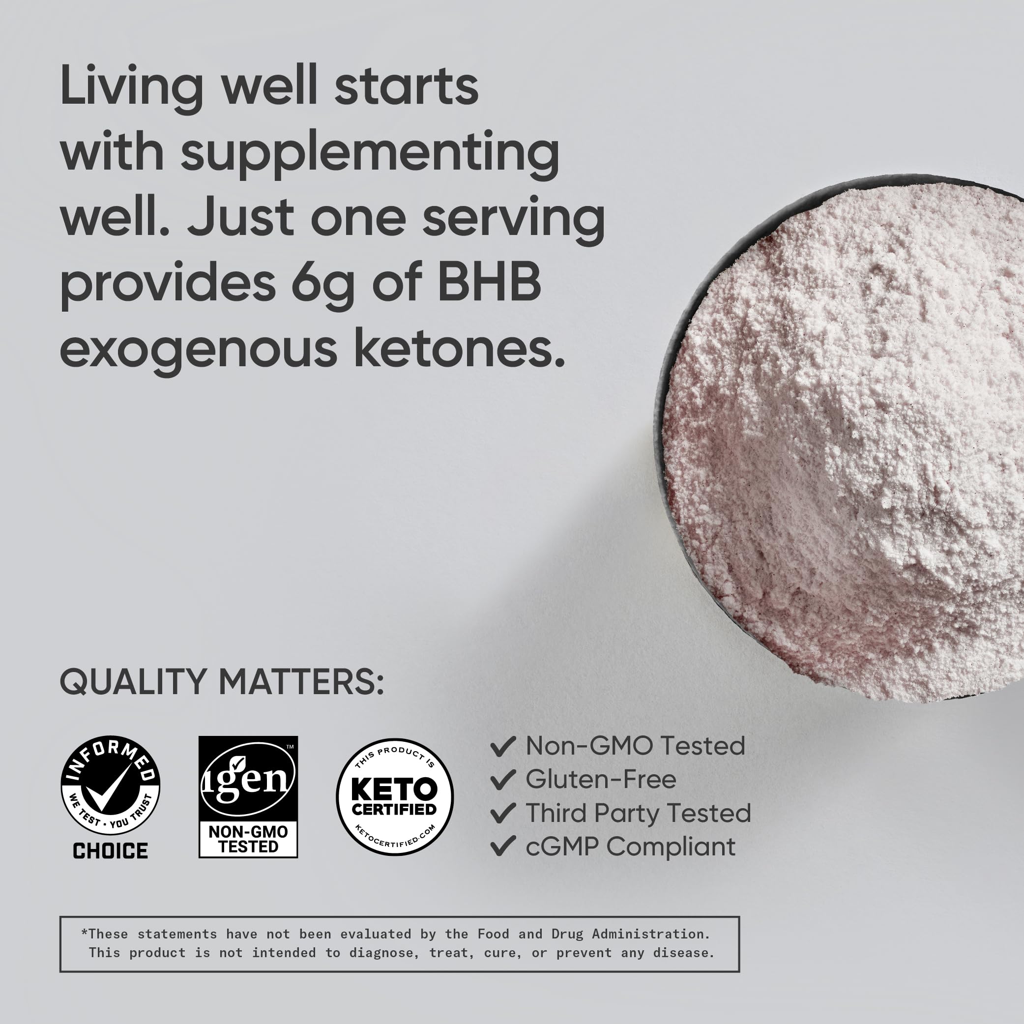 Sports Research Keto Plus Exogenous Ketones with goBHB - 30 Servings | Keto Electrolyte Sports Research