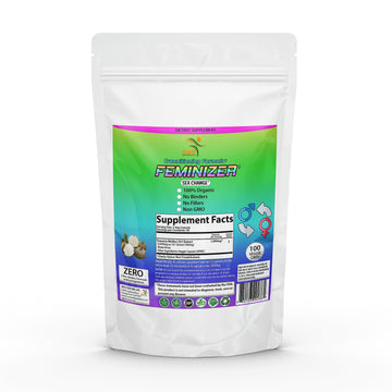Feminizer Sex Change Pills by SMS, 100 Veggie Caps Pueraria Mirifica 1,000mg Pure