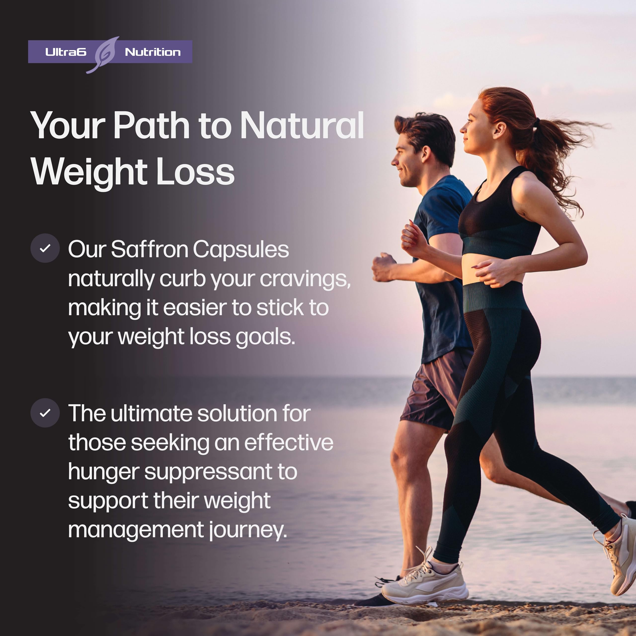 Pure Saffron Extract - Appetite Suppressant for Weight Loss Women & Men - Natural Hunger Ultra6 Nutrition