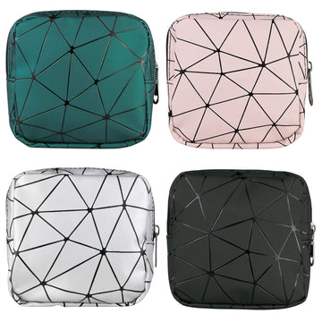 Sanitary Napkin Storage Bags 4PCS Menstrual Cup Pouches Nursing Pad Holder Tampon Bags