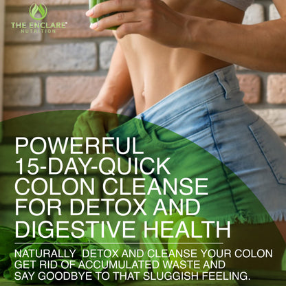 Colon Cleanse Fast-Acting Colon Cleanser Detox. Healthy Bowel Movement