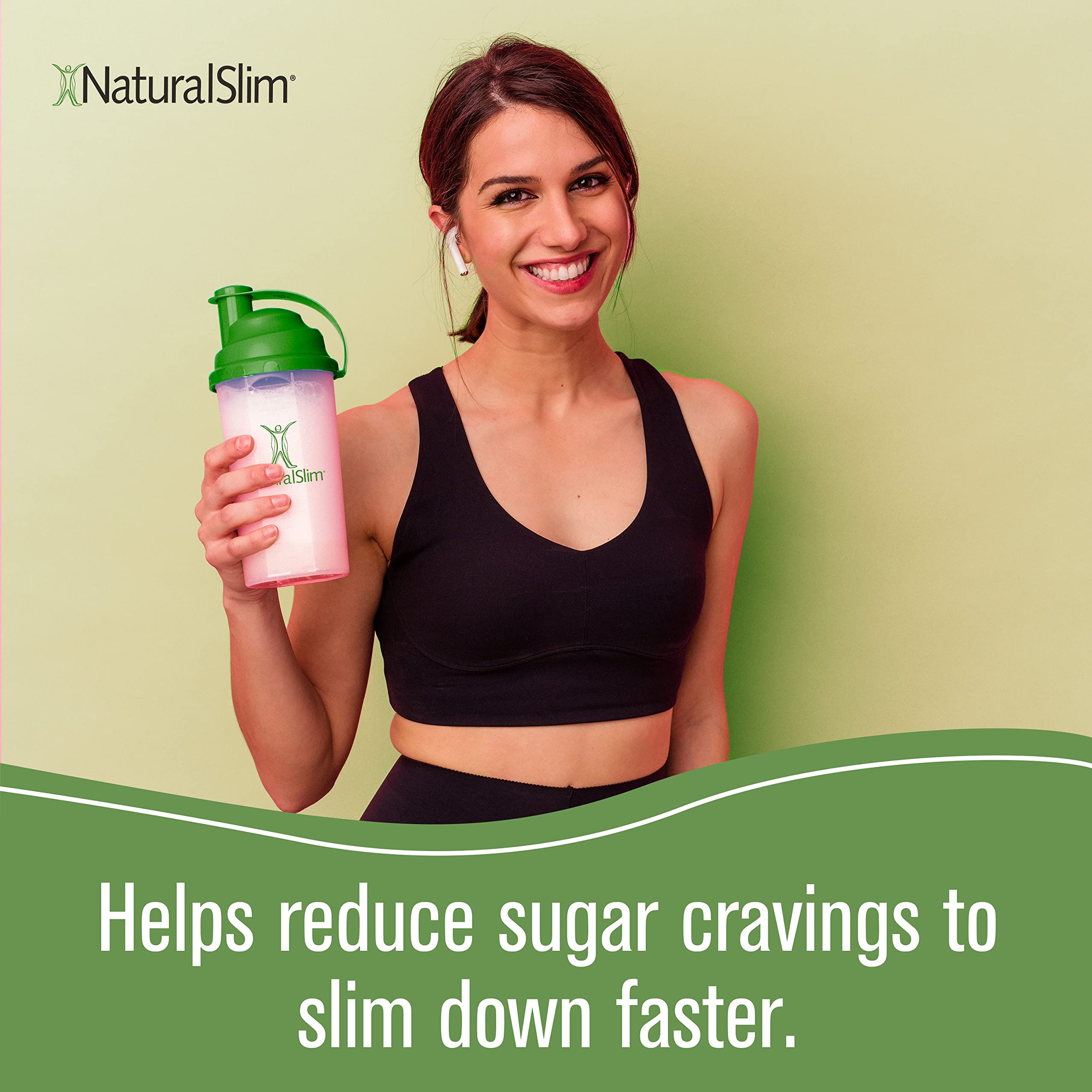 NaturalSlim Metabolic Whey Protein Powder Strawberry – Low Carb, Meal Replacement NaturalSlim