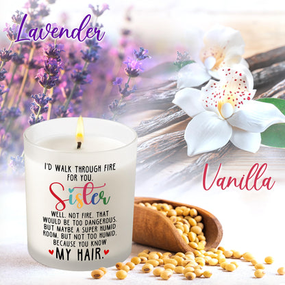 TEEZWONDER Sisters Gifts from Sister - Christmas, Birthday Gifts for Sister, Funny Sister Gifts