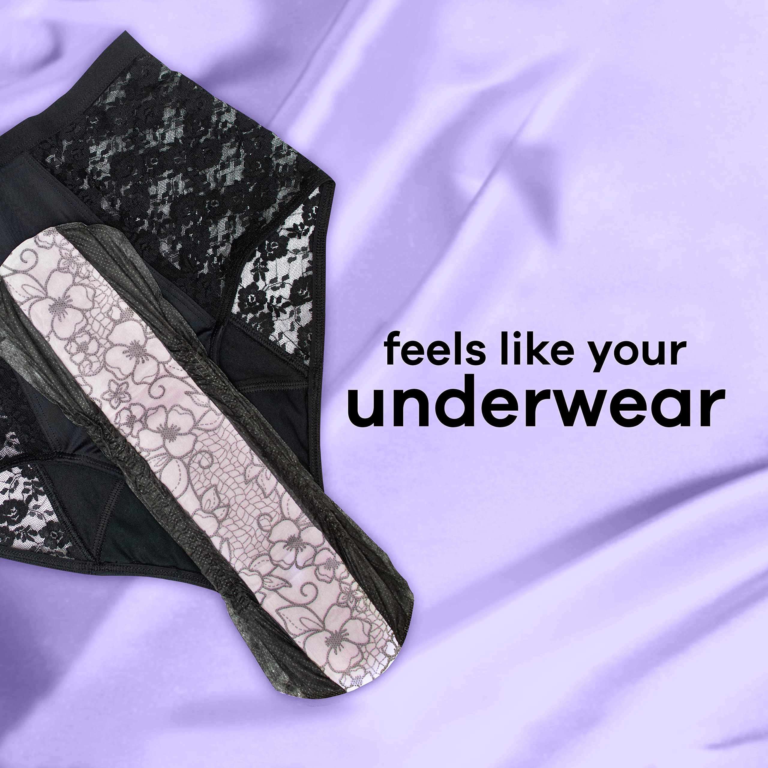 Always Discreet Boutique Adult Incontinence & Postpartum Liners For Women, Size 2, Very Light Always Discreet