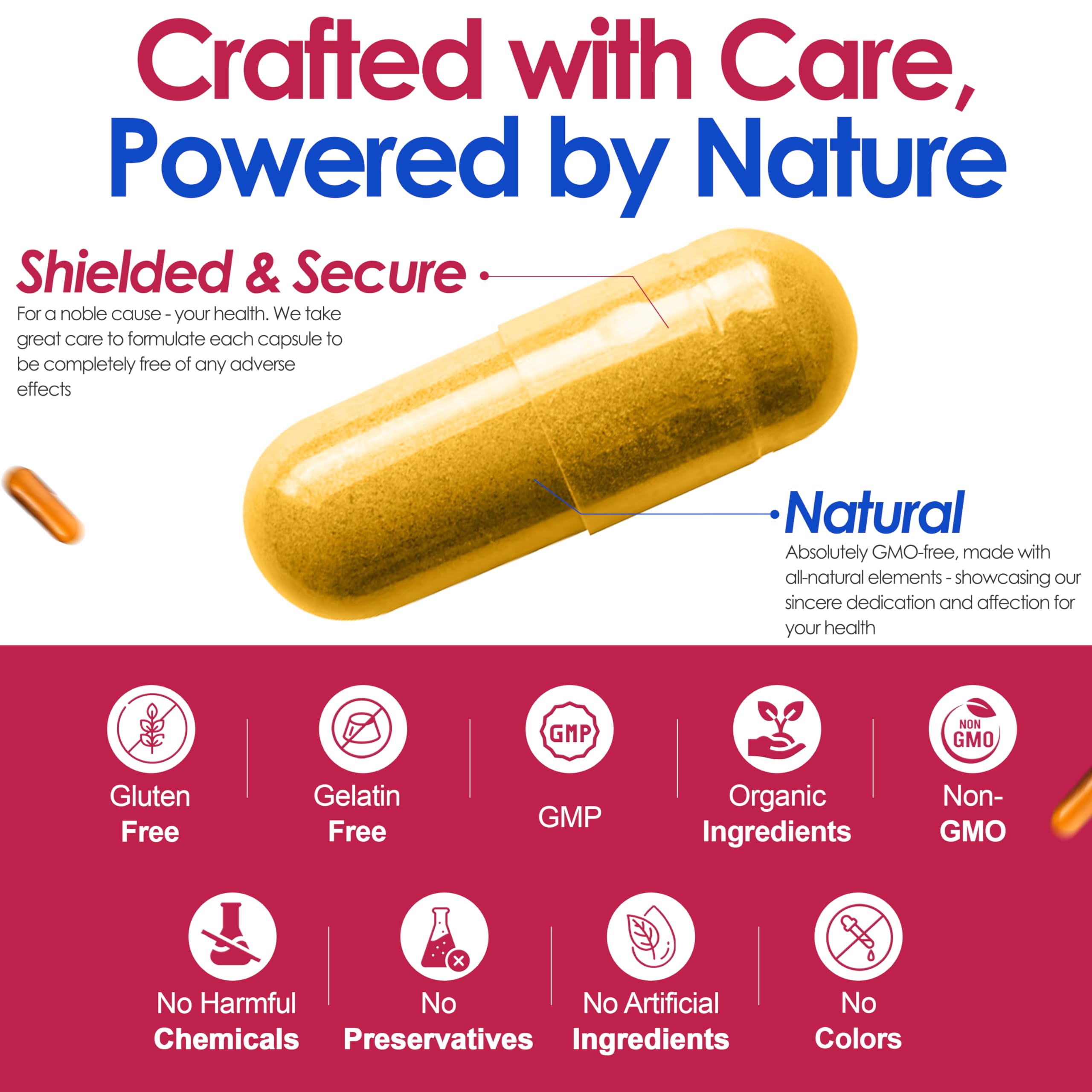 Nutradora Quercetin 1000mg Per Serving Veggie Capsules, Non-GMO