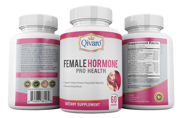 Qivaro Female Hormone Supplement - Menopause Supplement for Women - Women Hormone Support