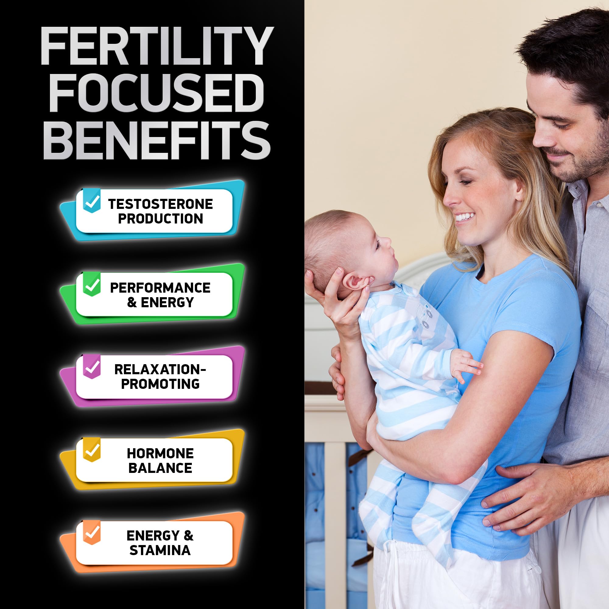 BIOACTIVE LABS Fertility Supplements Prostate Health Supplements Mens Health Bundle BIOACTIVE LABS