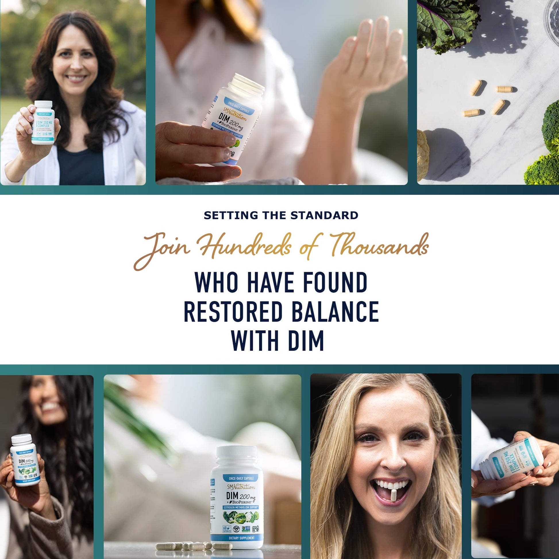 Extra Strength DIM Supplement 400MG | Hormone Balance & Estrogen Metabolism for Men and Women SMNutrition