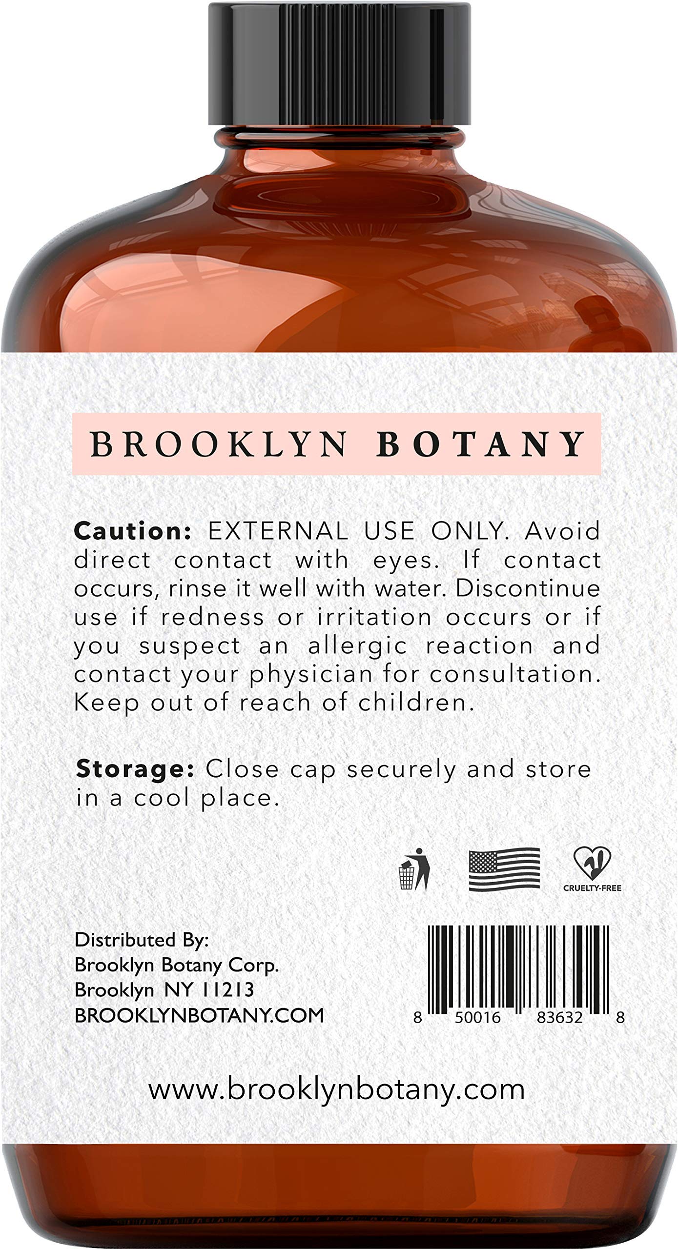 Brooklyn Botany Peppermint Essential Oil - Huge 4 Fl Oz - 100% Pure and Natural - Premium Grade Brooklyn Botany