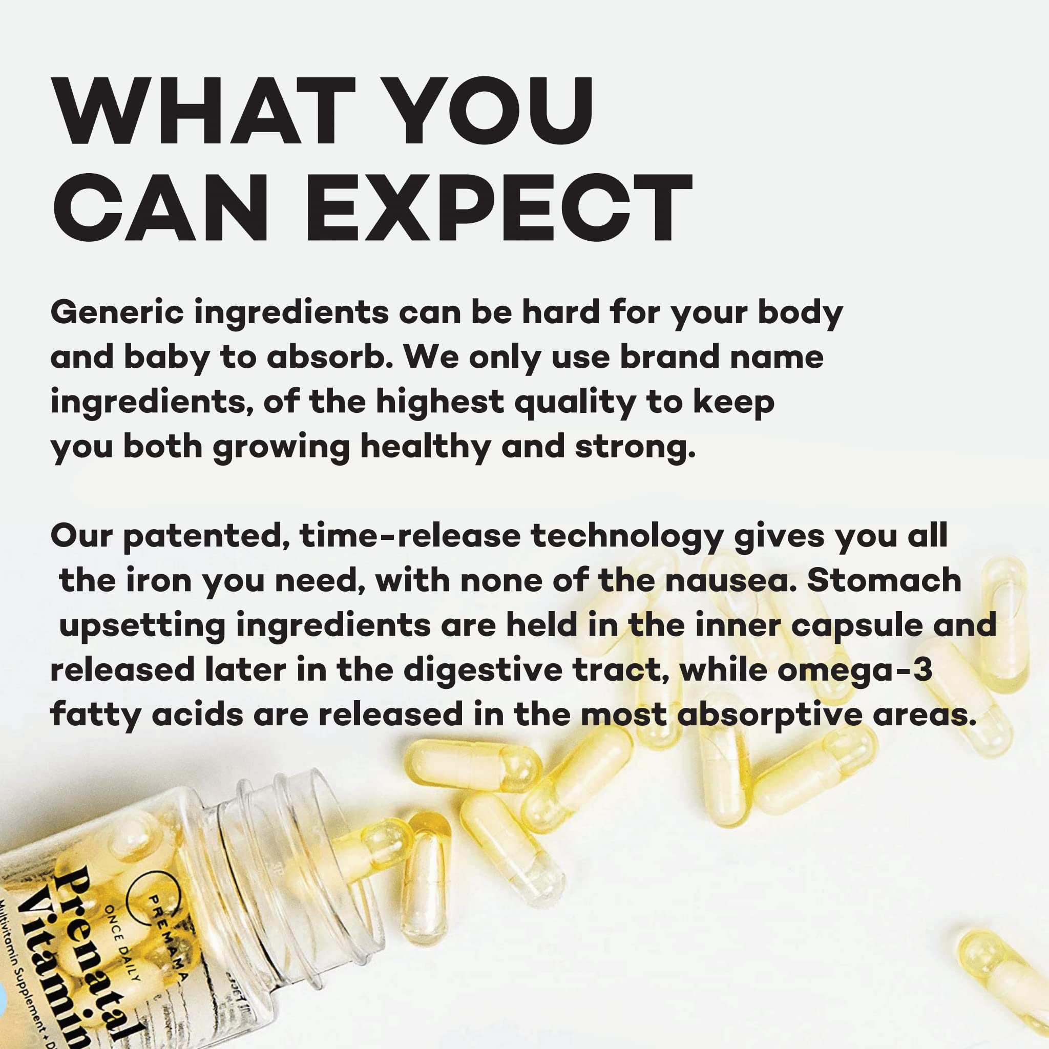 Premama Prenatal Vitamin Energy Boost Drink Mix & Prenatal Support Bundle, Omega 3, B Vitamins Premama