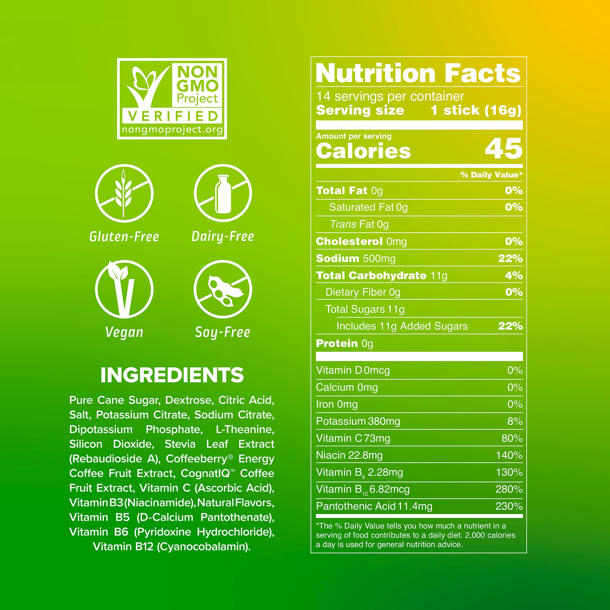 Liquid I.V. Hydration + Energy Multiplier - Mango Tamarind - Hydration Powder
