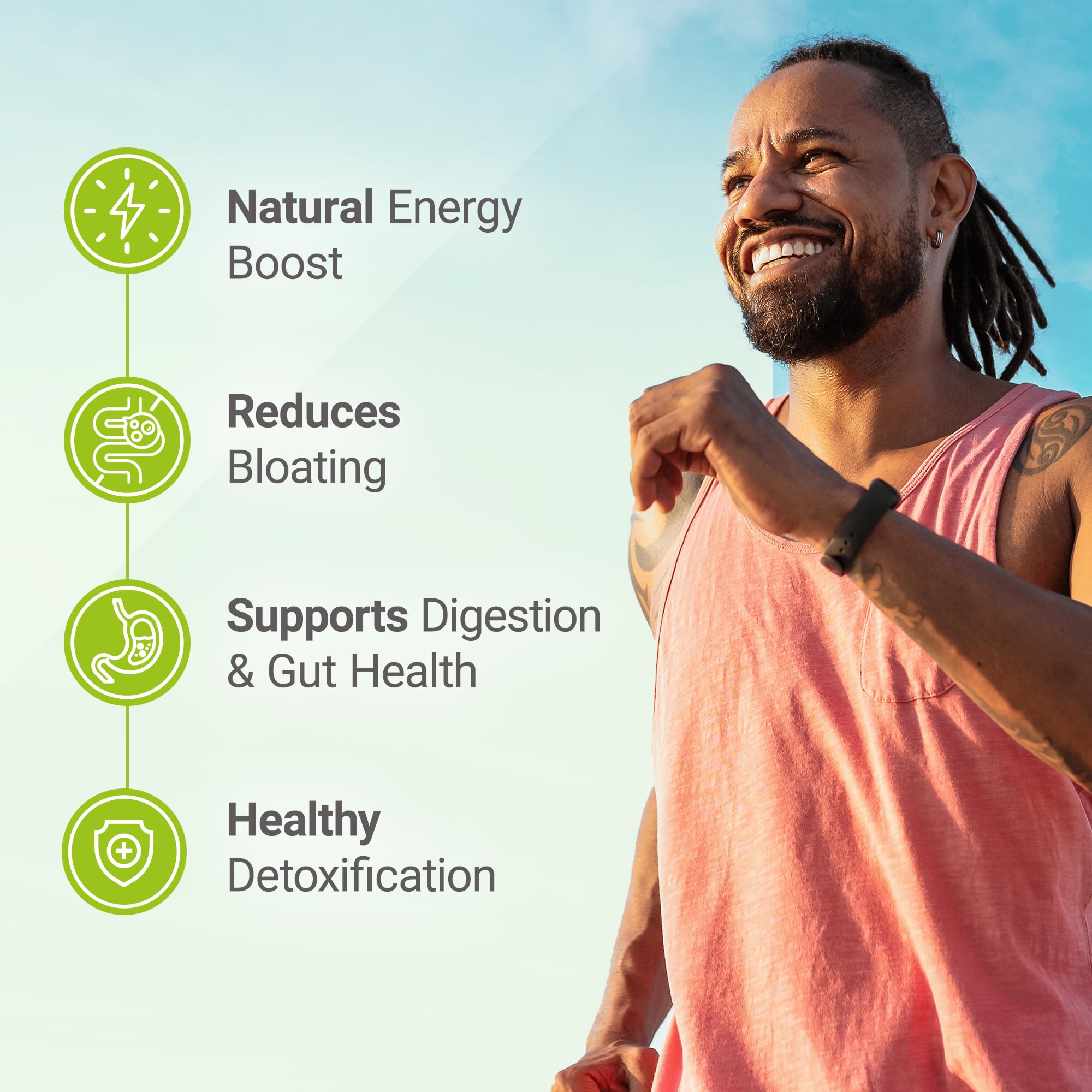 Super Greens Daily Greens Superfood Powder - Certified USDA Organic Green Powder Nested Naturals