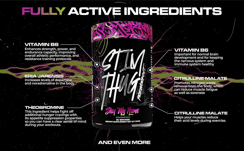 KILO LABS Pre Workout Powder | Stim Thug Preworkout for Men and Women | Hydrating Flavors of Energy & Electrolytes to Improve Focus and Pump | 20 Servings