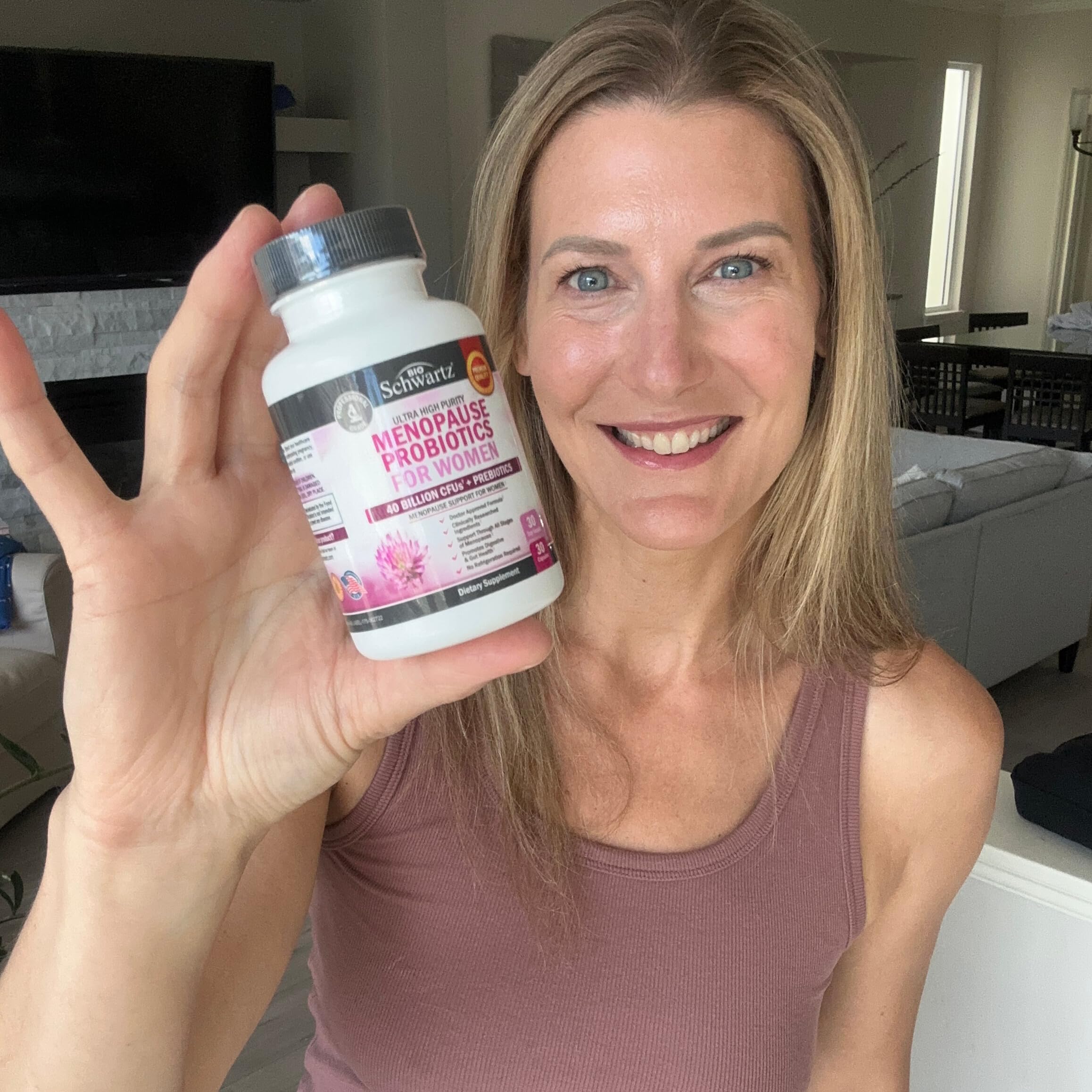 Menopause Support Probiotics for Women - Breakthrough Menopause Relief for Hot Flashes Night