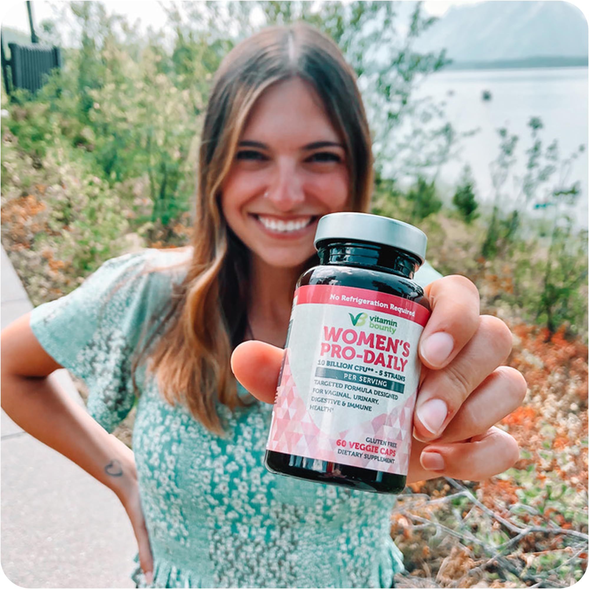 Vitamin Bounty Women's Pro Daily - Vaginal Probiotic & Prebiotic & pH Balance, Probiotics Vitamin Bounty