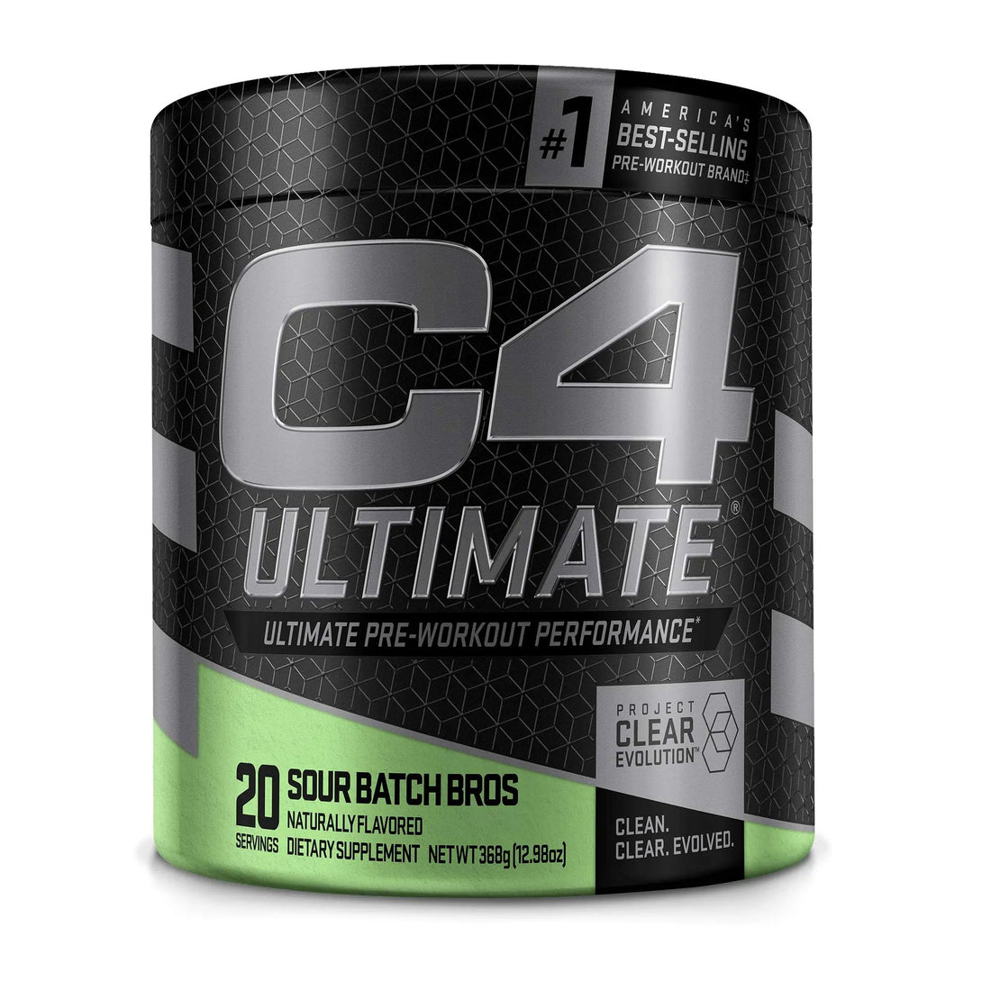 Cellucor C4 Ultimate Pre Workout Powder Sour Batch Bros - Sugar Free Preworkout Energy