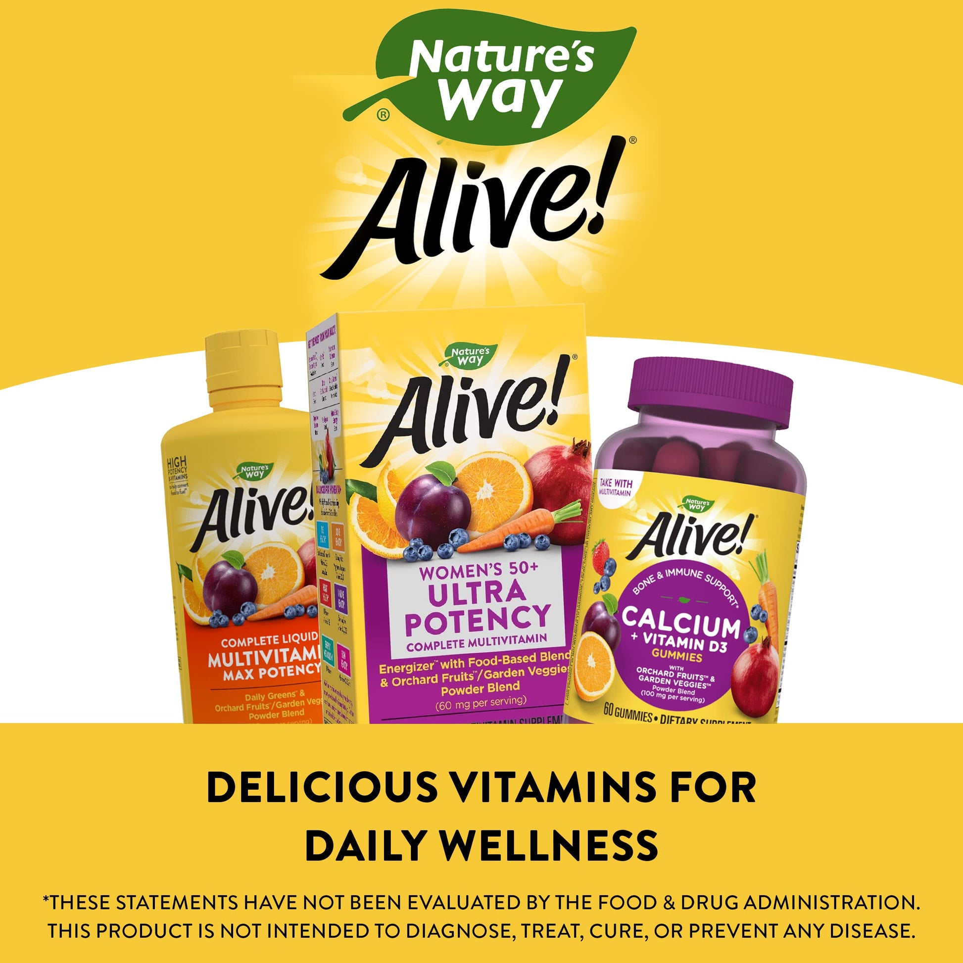 Nature’s Way Alive! Women’s 50+ Ultra Potency Complete Multivitamin Nature's Way