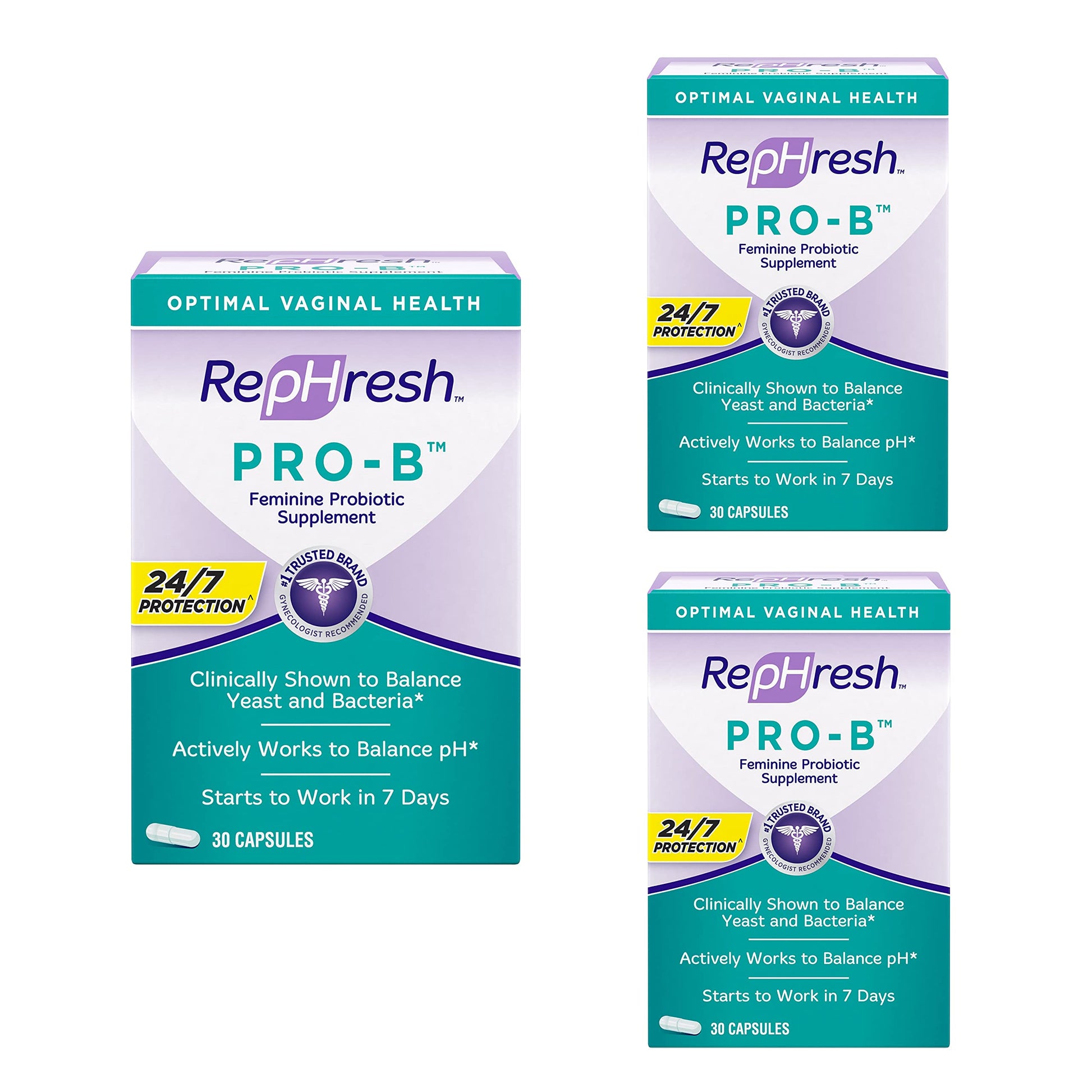 RepHresh Pro-B Probiotic Feminine Supplement