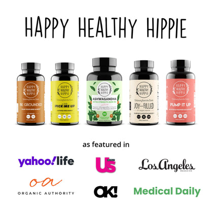Happy Healthy Hippie Motherhood Bundle (2-Pack) - Go with The Flow Hormone Balance Supplement