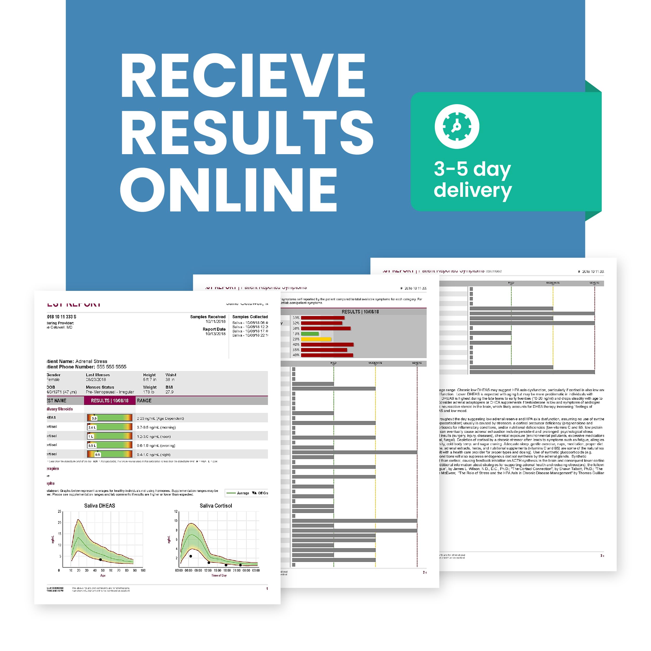 Estradiol (E2) & Progesterone (PG) | Saliva Hormone Test Kit for Women | Progesterone Deficiency OPTIMALHEALTH
