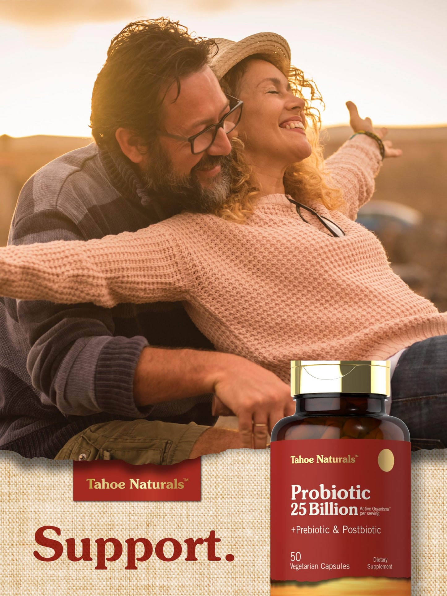 Carlyle Prebiotic, Probiotic & Postbiotic | 25 Billion CFU | 60 Powder Pills | Men and Women