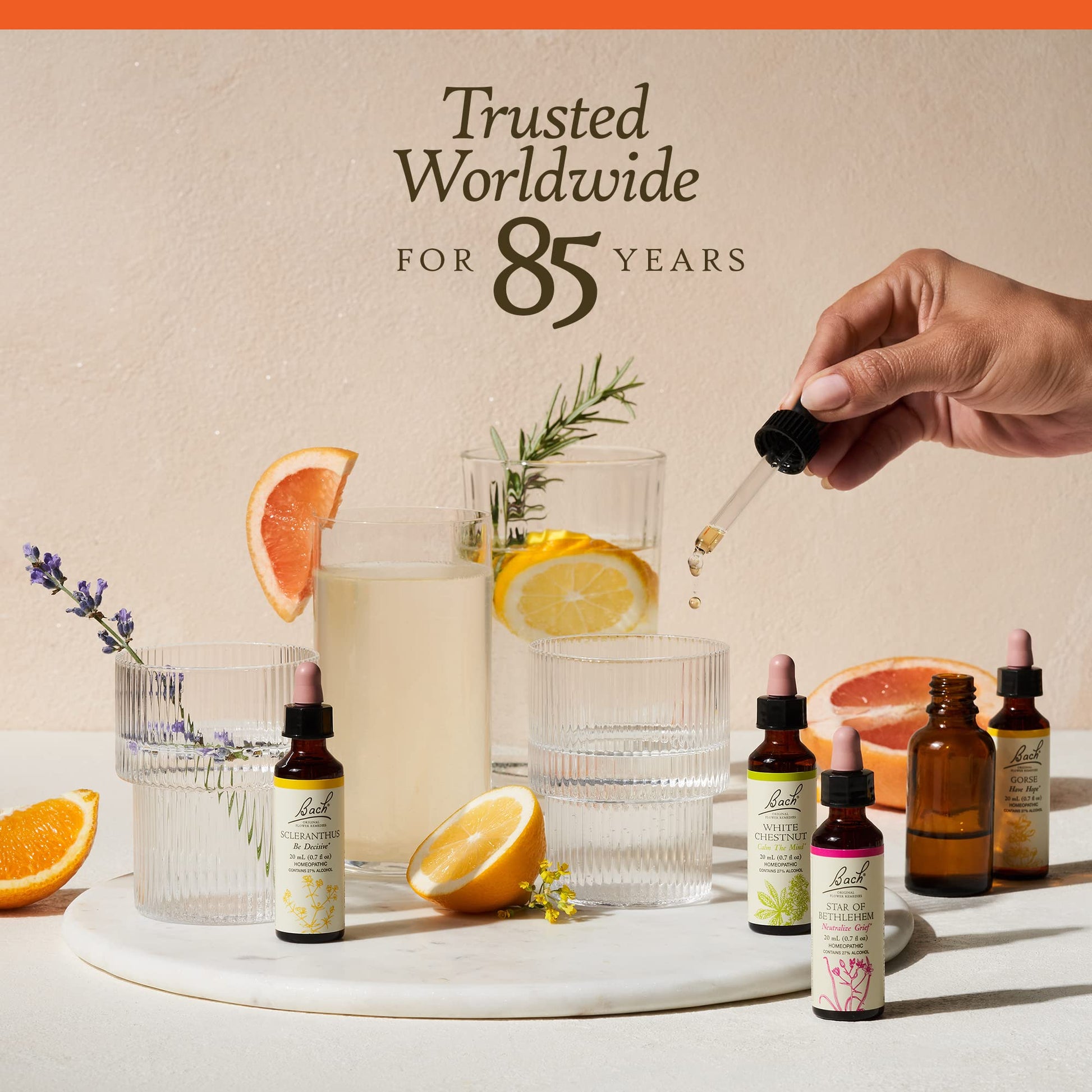 Bach Original Flower Remedies, Mimulus for Facing Fears (Non-Alcohol Formula), Natural Homeopathic Bach