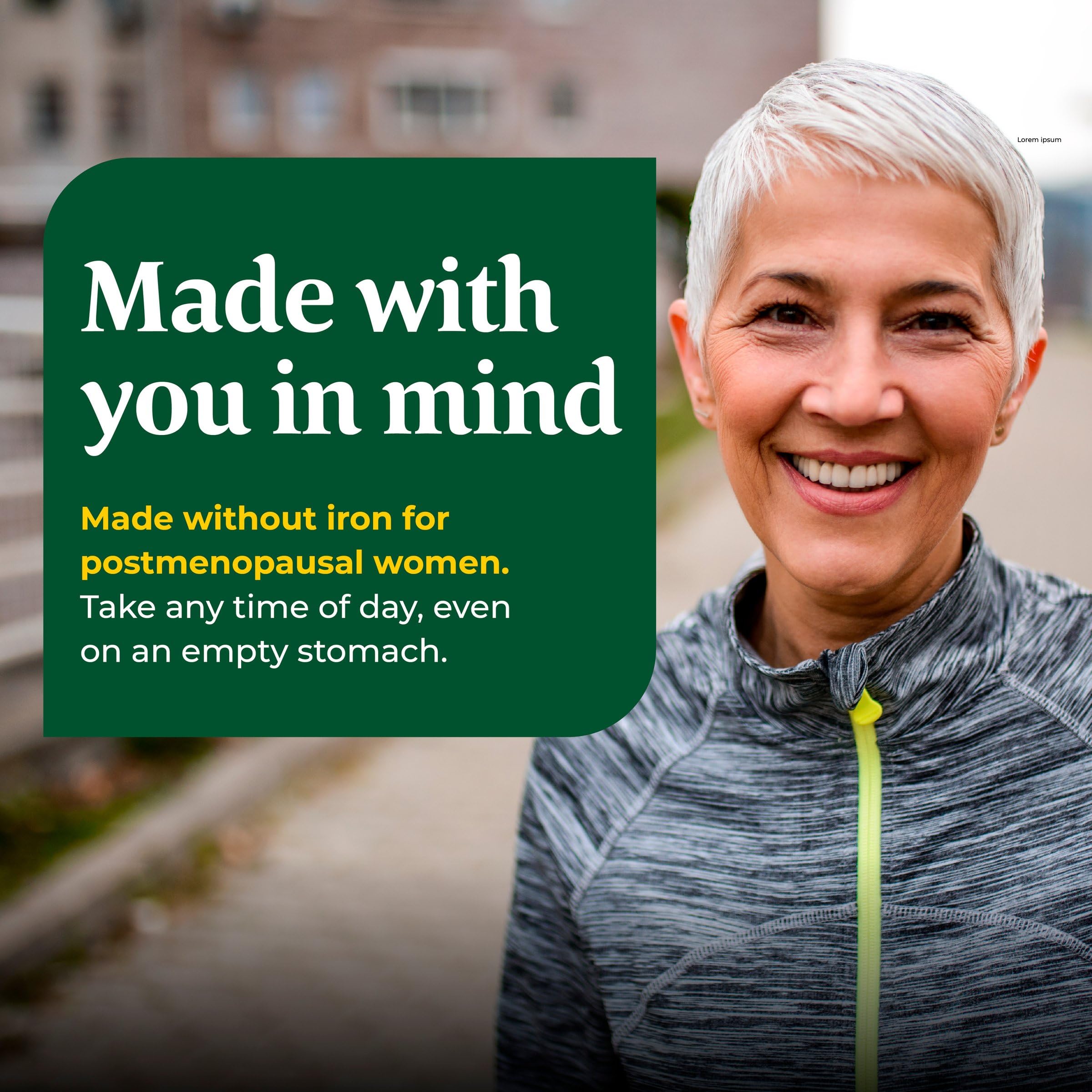 MegaFood Women's 55+ One Daily Multivitamin for Women with Vitamin A, Vitamin C