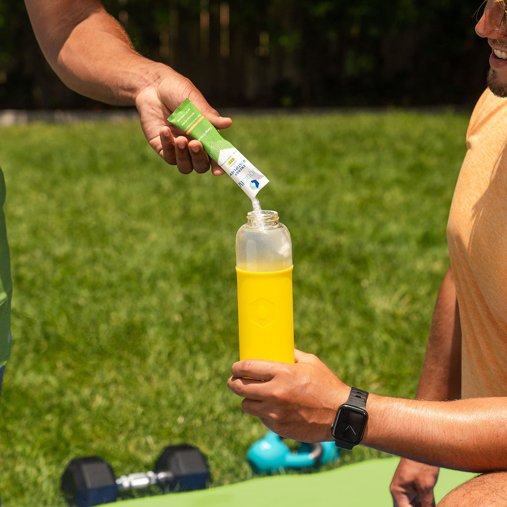 Liquid I.V. Hydration + Energy Multiplier - Yuzu Pineapple - Hydration Powder Packets