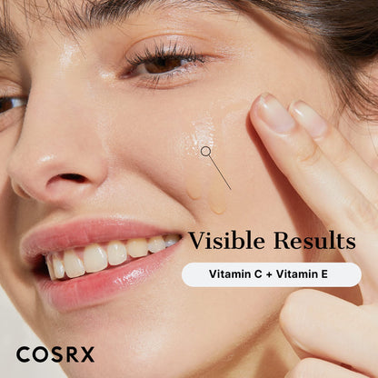 COSRX Pure Vitamin C Serum with Vitamin E & Hyaluronic Acid, Brightening