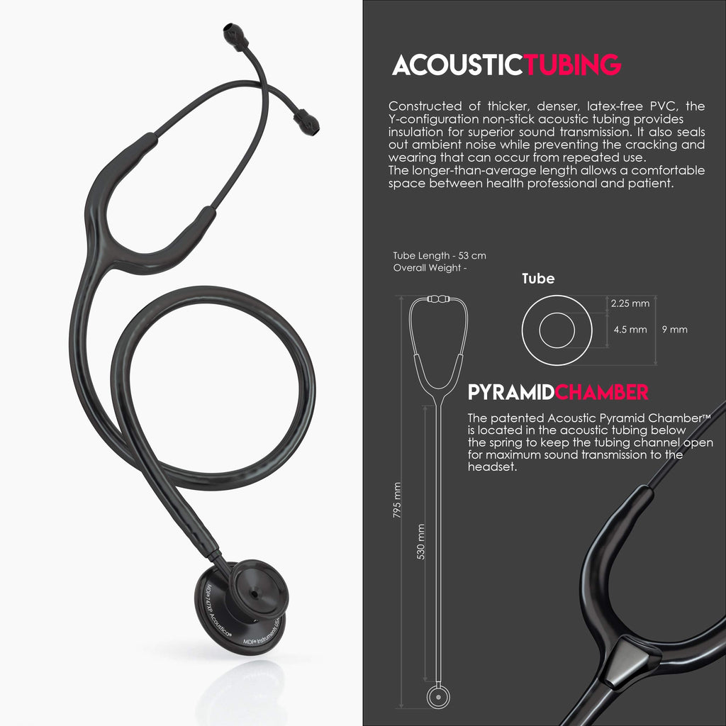 MDF Acoustica Lightweight Stethoscope for Doctors, Nurses, Students MDF Instruments