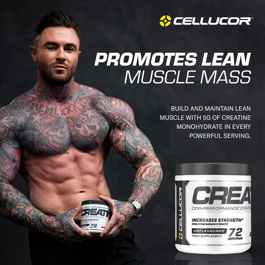 Cellucor Pre Workout & Creatine Bundle, C4 Original Pre Workout Powder, Icy Blue Razz