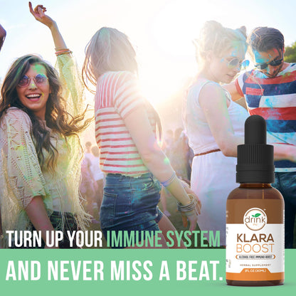 Drink Inc Klara Boost Alcohol Free Immuno-Boost | 30ML Herbal Supplement