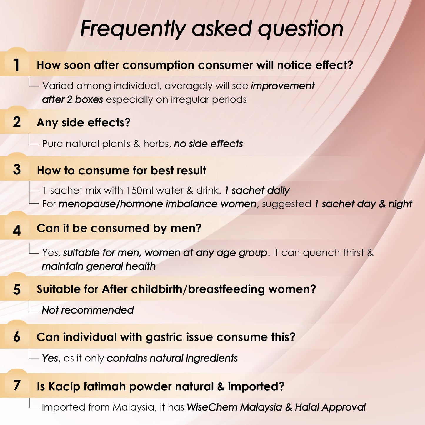 Total Life Renew (M) Sdn. Bhd. TLR Perfect Women Kacip Fatimah for Women | 100% Natural