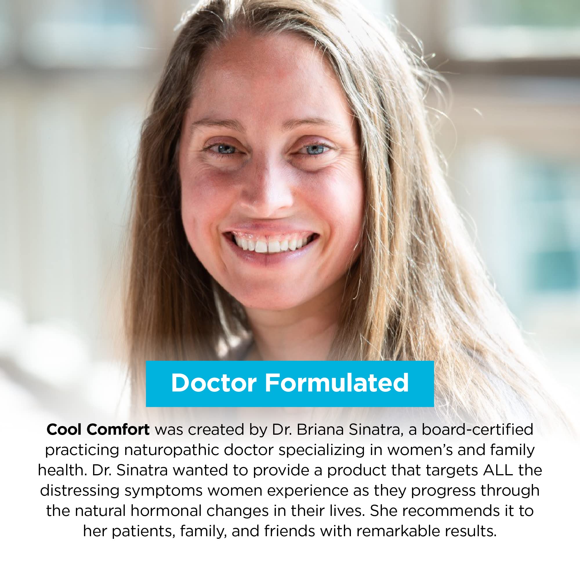 LifeBiome Rise Cool Comfort, Clinical Grade Menopause Relief, Doctor-Formulated, KSM-66 Ashwagandha Healthy Directions